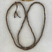 Natural China Hainan Agarwood Beads Necklace 5.92g 62cm 4.6mm 168 Beads - Huangs Jadeite and Jewelry Pte Ltd