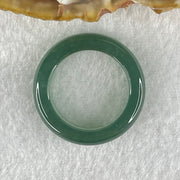 Type A Icy Blueish Green Jadeite Ring 3.86g 5.1 by 4.4mm US7.4 HK16.2 - Huangs Jadeite and Jewelry Pte Ltd
