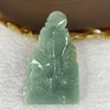 Type A Blueish Green Jadeite Shan Shui Display 62.0g 69.5 by 41.4 by 12.6mm - Huangs Jadeite and Jewelry Pte Ltd