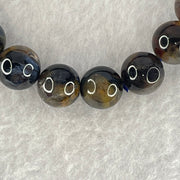 Good Grade Natural Petersite Beads Bracelet 31.46g 17cm 10.9mm 19 Beads - Huangs Jadeite and Jewelry Pte Ltd