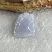 Natural Type A Lavender Jadeite Spider on Foot Charm Pendant 3.02g 18.4 by 12.5 by 8.9mm - Huangs Jadeite and Jewelry Pte Ltd