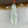 Type A Light Sky Blue Jadeite Midas Touch 11.41g 42.7 by 13.4 by 12.0mm - Huangs Jadeite and Jewelry Pte Ltd