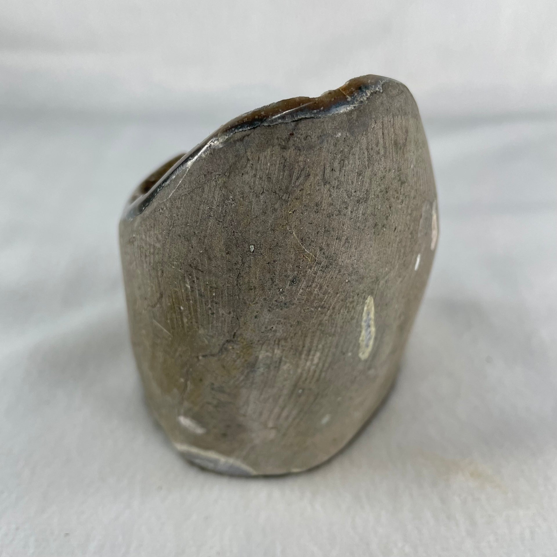 Natural Amethyst Cave with Wooden Stand 844.6g 96.5 by 106.5 by 150.0mm - Huangs Jadeite and Jewelry Pte Ltd