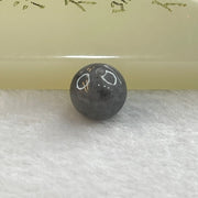 Type A Grey Wuji Jadeite Beads for Bracelet/Necklace/Earring/Ring 1.70g 9.9mm - Huangs Jadeite and Jewelry Pte Ltd