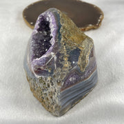 Natural Amethyst Rough Irregular Shaped Display 956.1g 160.0 by 92.2 by 76.0mm - Huangs Jadeite and Jewelry Pte Ltd