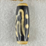 Natural Powerful Tibetan Old Oily Agate Ancient Thousand Hand Guan Yin Dzi Bead Heavenly Master (Tian Zhu) 千手观音天珠 10.07g 37.4 by 13.0mm - Huangs Jadeite and Jewelry Pte Ltd