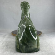 Natural Green Serpentine Camel Display 2,325.5g 189.0 by 75.0 by 155.0mm - Huangs Jadeite and Jewelry Pte Ltd