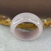 Type A Lavender Jadeite Ring 6.85g 10.0 by 3.8mm US9.5 HK21.5 - Huangs Jadeite and Jewelry Pte Ltd