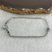 Certified Moissanites Bracelet in S925 Sliver 3.10g 7.0 by 2.5mm - Huangs Jadeite and Jewelry Pte Ltd