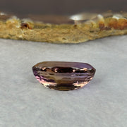 Natural Faceted Ametrine Egg Shape 16.39ct 21.3 by 12.8 by 9.5mm - Huangs Jadeite and Jewelry Pte Ltd