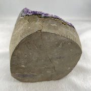 Natural Amethyst Rough Rectangular Shaped Display 1650.5g 100.0 by 104.5 by 126.0mm - Huangs Jadeite and Jewelry Pte Ltd
