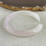 Natural Pinky Agate Fox Bange Internal Dimeter 59.0mm 25.35g 9.8 by 7.2mm - Huangs Jadeite and Jewelry Pte Ltd