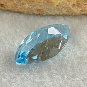 Natural Sky Blue Topaz Marquise Shape 11.37ct 19.5 by 10.4 by 7.3mm - Huangs Jadeite and Jewelry Pte Ltd