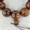 Natural Rosewood Beads Bracelet 55.01g 25.4mm 10 Beads - Huangs Jadeite and Jewelry Pte Ltd