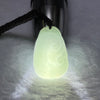 Type A Light Sky Blue Jadeite Ruyi Pendent 9.16g 34.6 by 23.3 by 4.7mm - Huangs Jadeite and Jewelry Pte Ltd