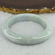 Type A Light Lavender Green Jadeite Bangle 65.05g Internal Diameter 56.4mm 13.3 by 8.8mm (Very Slight Internal Line) - Huangs Jadeite and Jewelry Pte Ltd