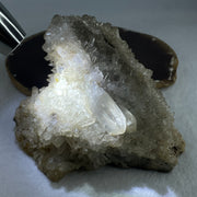 Natural Clear Quartz Crystal Cluster Display 737.3g 127.1 by 120.0 by 75.0mm - Huangs Jadeite and Jewelry Pte Ltd