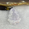 Type A Lavender Jadeite Cabbage Pendant 15.18g by 38.1 by 21.9 by 10.8mm - Huangs Jadeite and Jewelry Pte Ltd