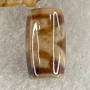 Natural Powerful Tibetan Old Oily Agate Patina Guiren Tairen Human Dzi Bead Totem Amulet Heavenly Master (Tian Zhu) 贵人天诛 4.68g 19.9 by 11.6mm - Huangs Jadeite and Jewelry Pte Ltd