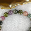 Natural Multi-Colour Tourmaline Gemstone Bracelet 27.98g 10.0 mm 20 Beads - Huangs Jadeite and Jewelry Pte Ltd