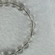 Natural Titanium Rutilated Clear Quartz 14.51g 14.5cm 8.2mm 23 Beads - Huangs Jadeite and Jewelry Pte Ltd