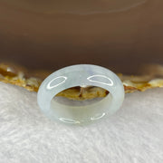 Type A Semi Icy Light Purple with Light Green Jadeite Ring 6.55g 7.4 by 4.8 mm US 10.5/ HK 23.5 (Perfect) - Huangs Jadeite and Jewelry Pte Ltd
