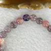 Natural Super 7 Crystal Bracelet 12.76g 7.3 mm 26 Beads - Huangs Jadeite and Jewelry Pte Ltd