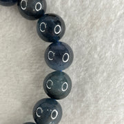 Above Average Natural Blue Devil Aquamarine Beads Bracelet 37.72g 16cm 11.8mm 17 Beads - Huangs Jadeite and Jewelry Pte Ltd
