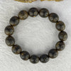 Natural Old Wild Malaysia Agarwood Oval Beads Bracelet (Sinking Type) 天然老野生马来西亚沉香手链 19.53g 18cm 13.0mm 15 Beads - Huangs Jadeite and Jewelry Pte Ltd