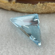 Natural Sky Blue Topaz Trillion Shape 10.32ct 21.3 by 12.4 by 7.9mm - Huangs Jadeite and Jewelry Pte Ltd