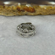 Natural Meteorite Spinning Sliver Butterfly Charm in S925 Silver For Necklace/Bracelet 1.80g 13.3 by 6.1mm - Huangs Jadeite and Jewelry Pte Ltd