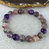 Natural Super 7 Crystal Bracelet 24.57g 9.8 20 Beads - Huangs Jadeite and Jewelry Pte Ltd