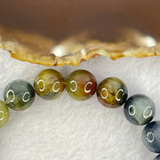 Good Grade Natural Blue Rutilated Quartz Bracelet 39.25g 18cm 11.8mm 18 Beads - Huangs Jadeite and Jewelry Pte Ltd