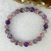 Above Average Grade Natural Super 7 Crystal Beads Bracelet 天然超级七水晶珠手链 18.23g 16cm 8.3mm 24 Beads - Huangs Jadeite and Jewelry Pte Ltd