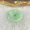Type A Spicy Green Ping An Kou Jadeite 6.43g 24.7 by 5.2 mm - Huangs Jadeite and Jewelry Pte Ltd