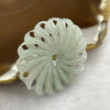 Type A Green Lavender Jadeite Windmill 36.4 by 36.4 by 5.4mm 8.93g - Huangs Jadeite and Jewelry Pte Ltd