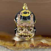 Gold Plated Long Gui Dragon Tortoise Charm 10.04g 25.7 by 13.4 by 13.9mm - Huangs Jadeite and Jewelry Pte Ltd