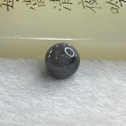 Type A Grey Wuji Jadeite Beads for Bracelet/Necklace/Earring/Ring 1.86g 10.3mm - Huangs Jadeite and Jewelry Pte Ltd