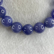 Above Average Grade Natural Blue Tanzanite Beads Bracelet 46.67g 16cm 11.8mm 17 Beads - Huangs Jadeite and Jewelry Pte Ltd