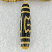 Natural Powerful Tibetan Old Oily Agate Garuda Long Dzi Bead Heavenly Master (Tian Zhu) 13.72g 56.2 by 12.7mm - Huangs Jadeite and Jewelry Pte Ltd