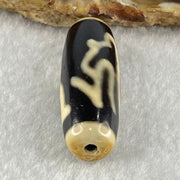 Natural Powerful Tibetan Old Oily Agate Ancient Thousand Hand Guan Yin Dzi Bead Heavenly Master (Tian Zhu) 千手观音天珠 10.07g 37.4 by 13.0mm - Huangs Jadeite and Jewelry Pte Ltd