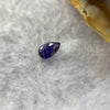 Natural Faceted Tear Drop Shape Blue Sapphire 0.85 ct 7.0 by 4.9 by 2.5mm - Huangs Jadeite and Jewelry Pte Ltd