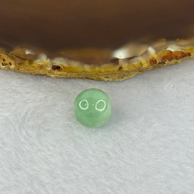 Type A Apple Green Jadeite Bead for Bracelet/Necklace/Earrings/ Ring 2.27g 11.2mm - Huangs Jadeite and Jewelry Pte Ltd