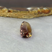 Natural Faceted Ametrine Egg Shape 16.39ct 21.3 by 12.8 by 9.5mm - Huangs Jadeite and Jewelry Pte Ltd