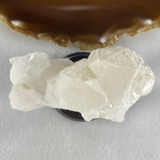 Natural Milky White Quartz Display 228.89g 81.1 by 47.3 by 83.7mm - Huangs Jadeite and Jewelry Pte Ltd