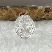 Natural Clear Quartz Labubu Charm Display 3.68g 19.2 by 12.5 by 11.3mm - Huangs Jadeite and Jewelry Pte Ltd