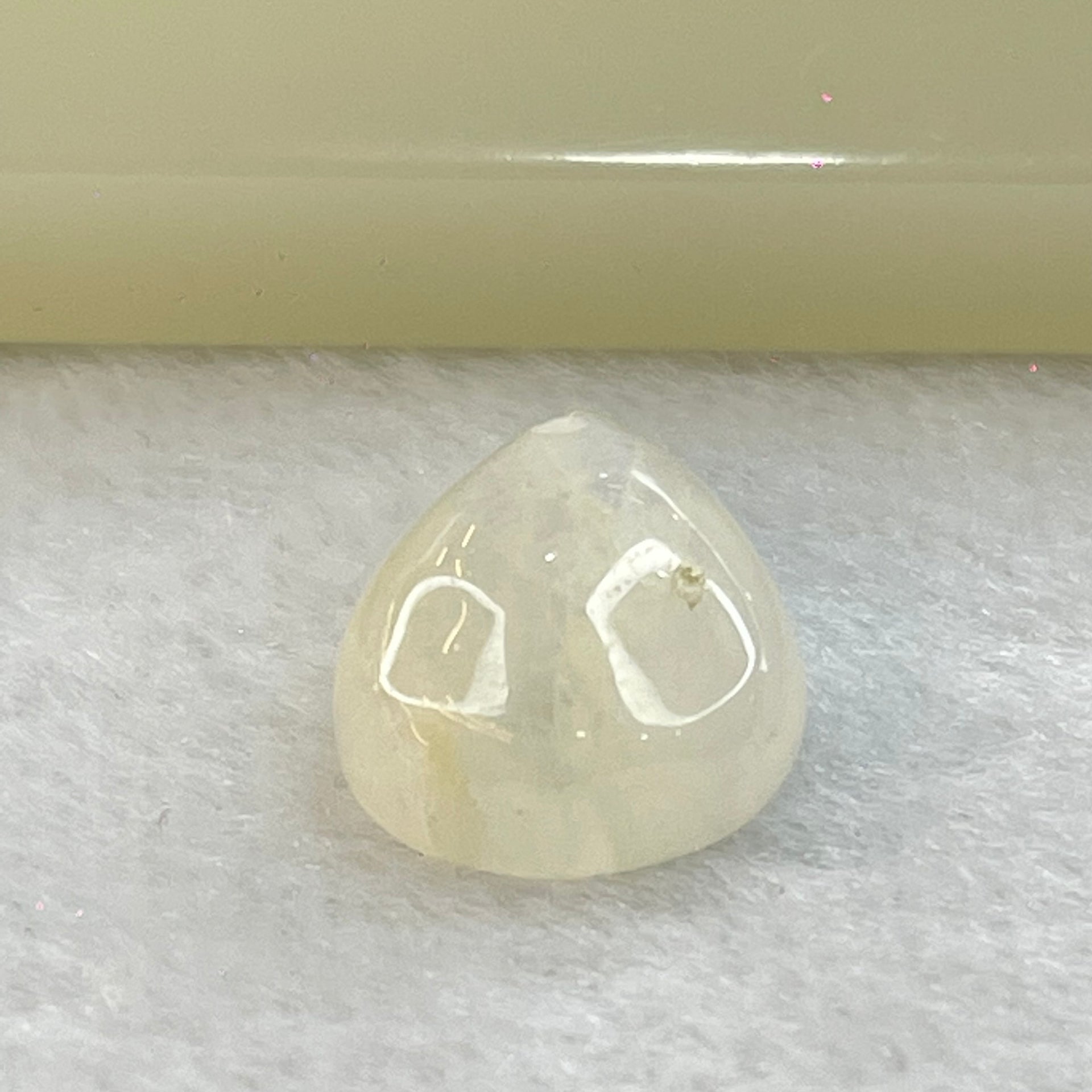 Natural Blue Moonstone Pendant 2.19g 18.2 by 13.2 by 6.5mm - Huangs Jadeite and Jewelry Pte Ltd
