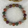 Natural Mixed Colour Phantom Quartz Bracelet 30.31g 17cm 10.7mm 19 Beads - Huangs Jadeite and Jewelry Pte Ltd