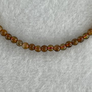 Natural Yellow Tourmaline Crystal Beads Bracelet 2.69g 16cm 3.2mm 66Beads - Huangs Jadeite and Jewelry Pte Ltd