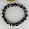 Very Good Grade Natural Transparent Dark Black Super 7 Beads Bracelet 非常好的等级天然透明深黑色超级七珠手链 29.06g 17.5cm 10.2mm 20 Beads - Huangs Jadeite and Jewelry Pte Ltd